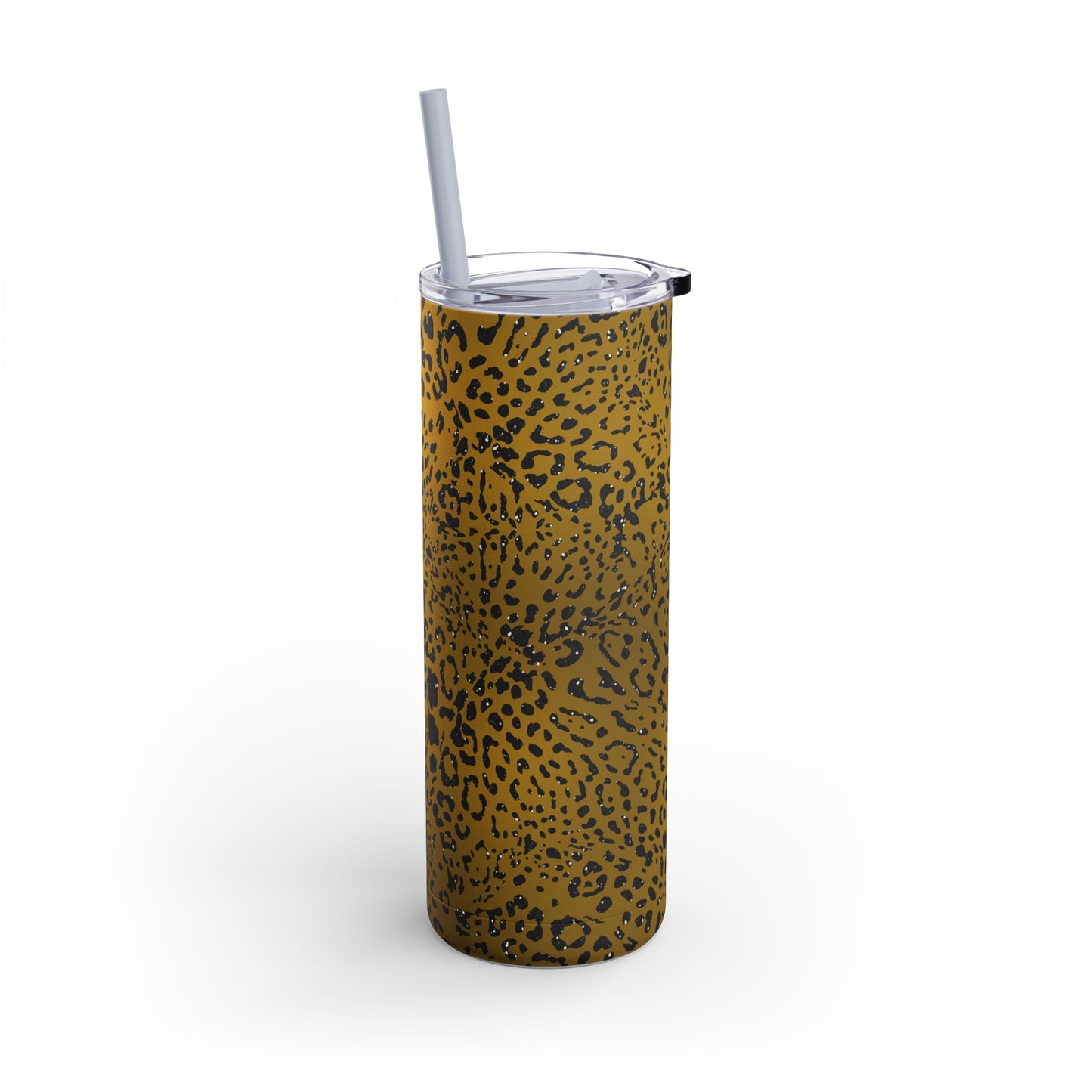 Animal Print Amber 03 - 20oz Skinny Matte Tumbler