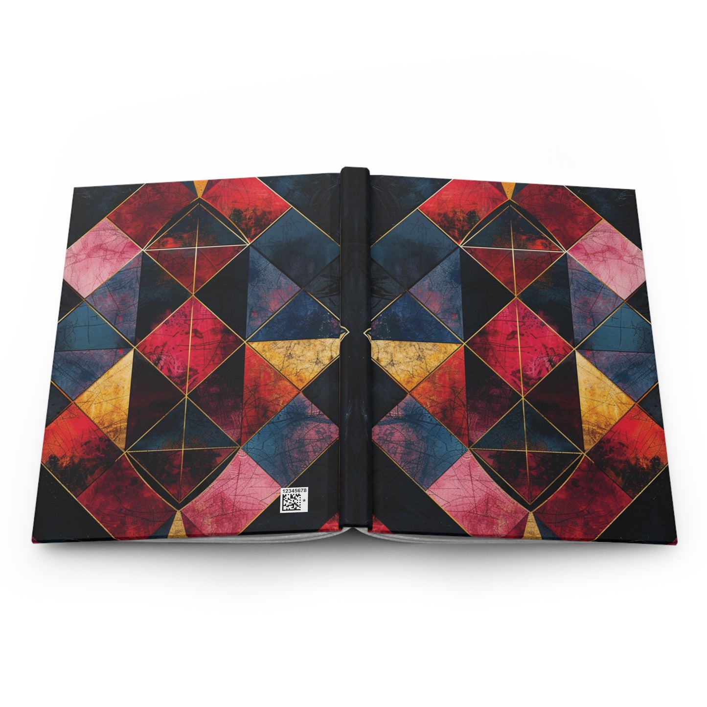 Geometric Patterns Hardcover Journal