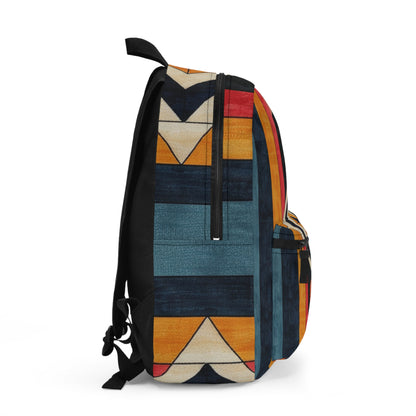 Vintage Print Back-Pack