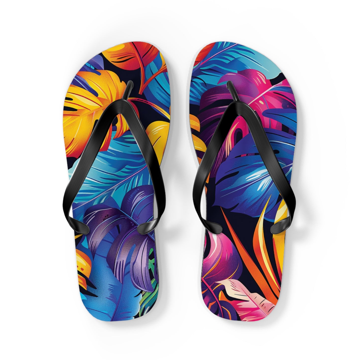 Abstract Tropics Pattern Flip-Flops