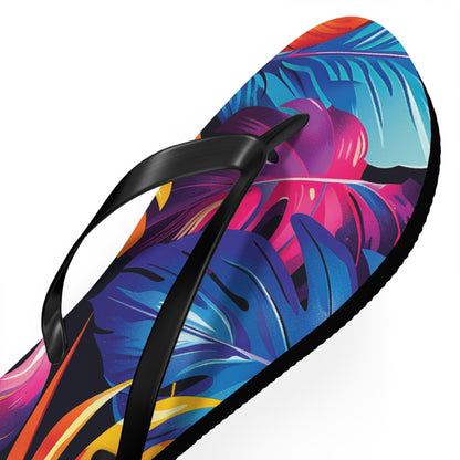 Abstract Tropics Pattern Flip-Flops