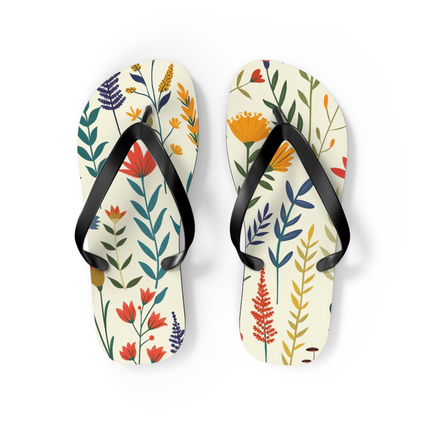 Garden Plants Flip-Flops