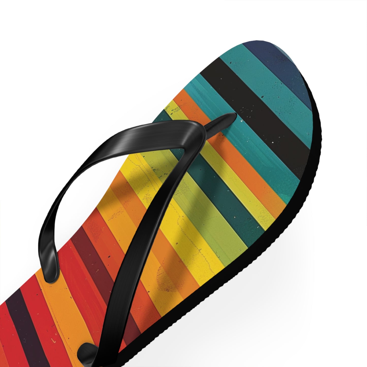 Colorful Stripes  Flip-Flops