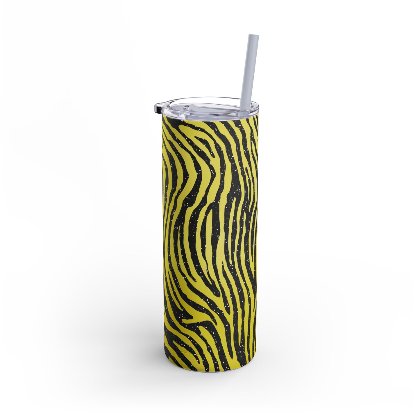 Animal Print Yellow 06 - 20oz Skinny Matte Tumbler