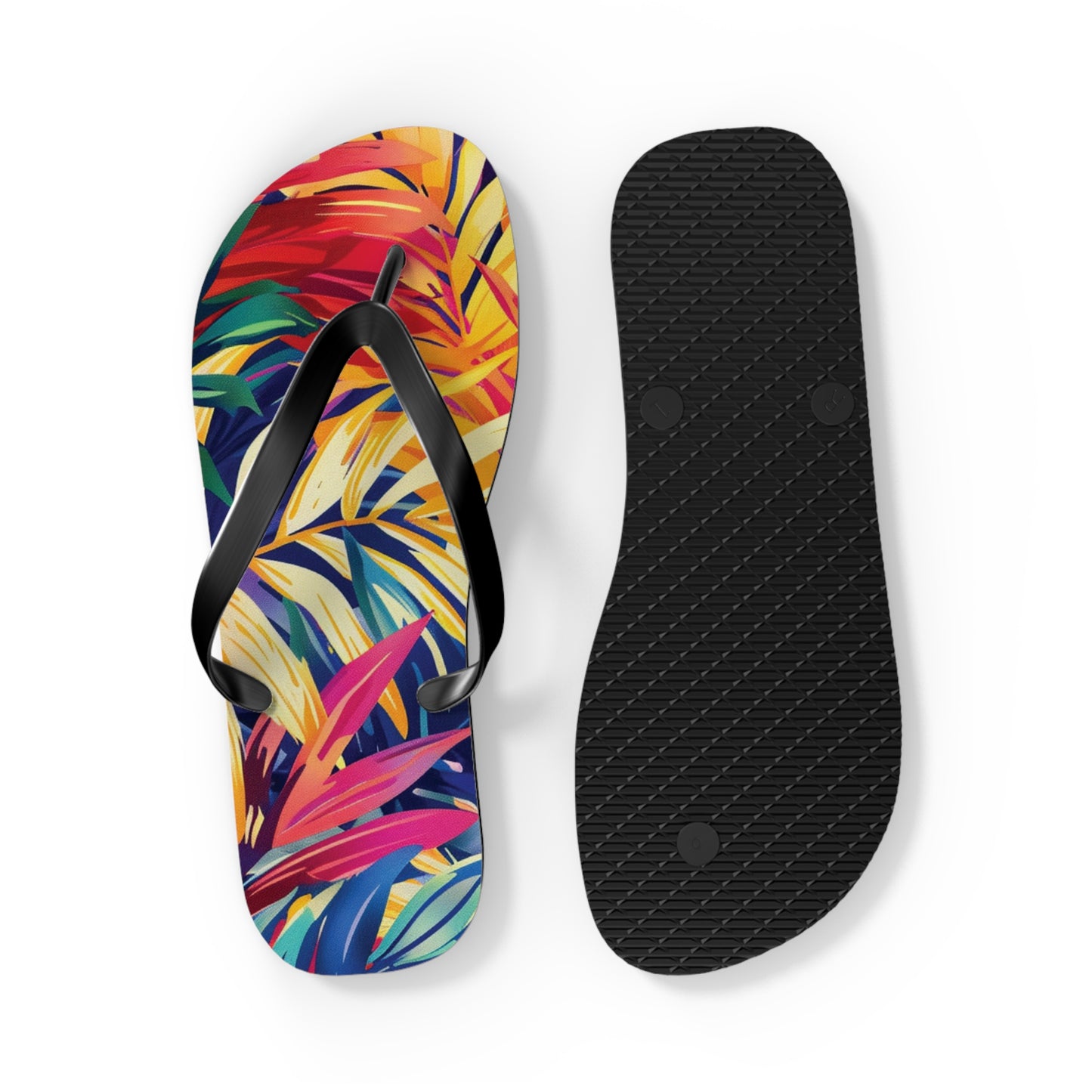 Abstract Tropics Pattern Flip-Flops