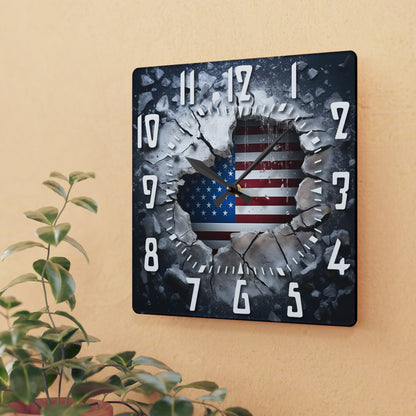 Acrylic Wall Clock