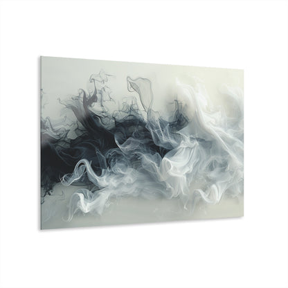 Fluid Smoke Art Acrylic Print