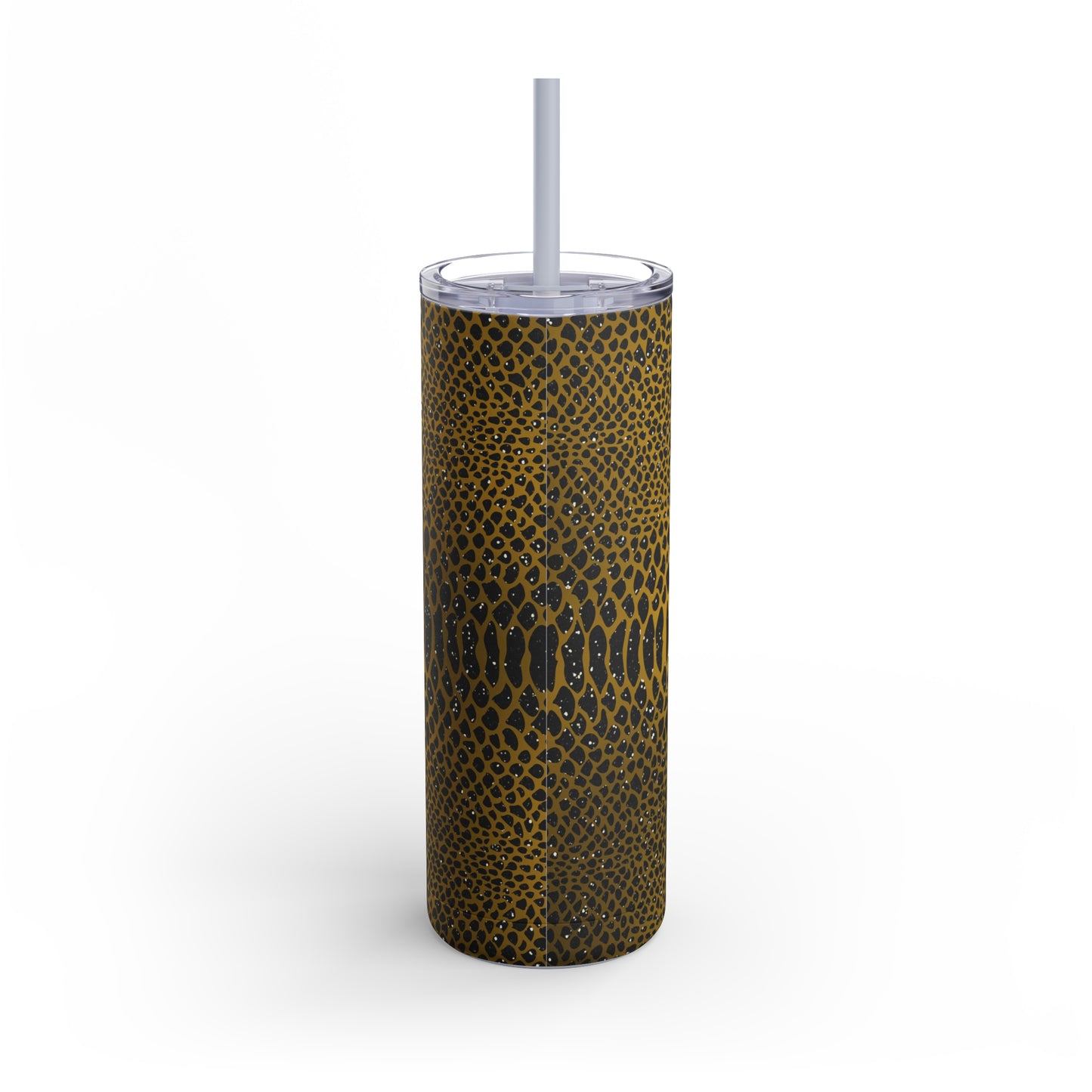 Animal Print Amber 05 - 20oz Skinny Matte Tumbler
