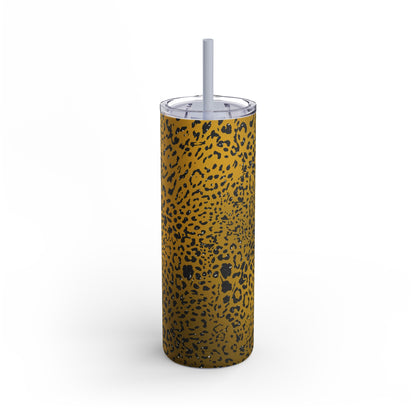 Animal Print Amber 03 - 20oz Skinny Matte Tumbler