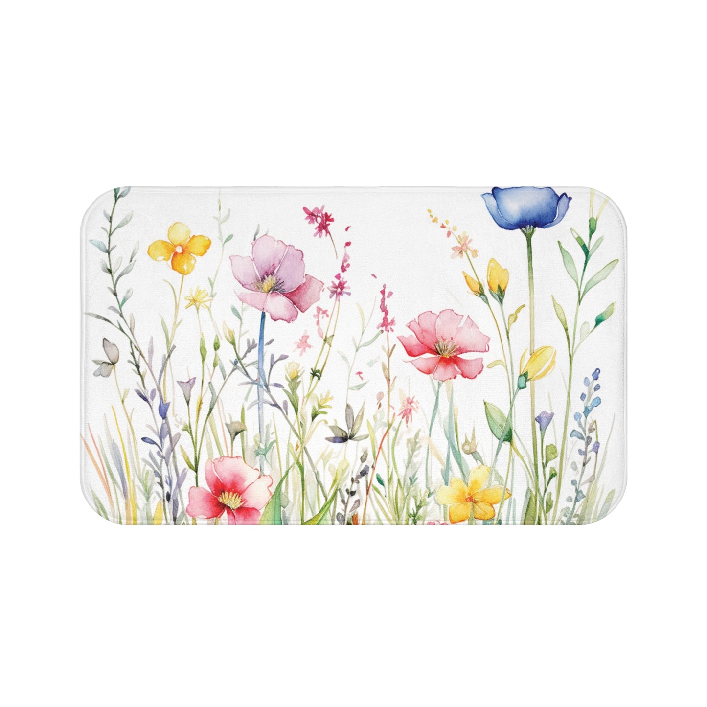 Wild Flowers Bath Mat