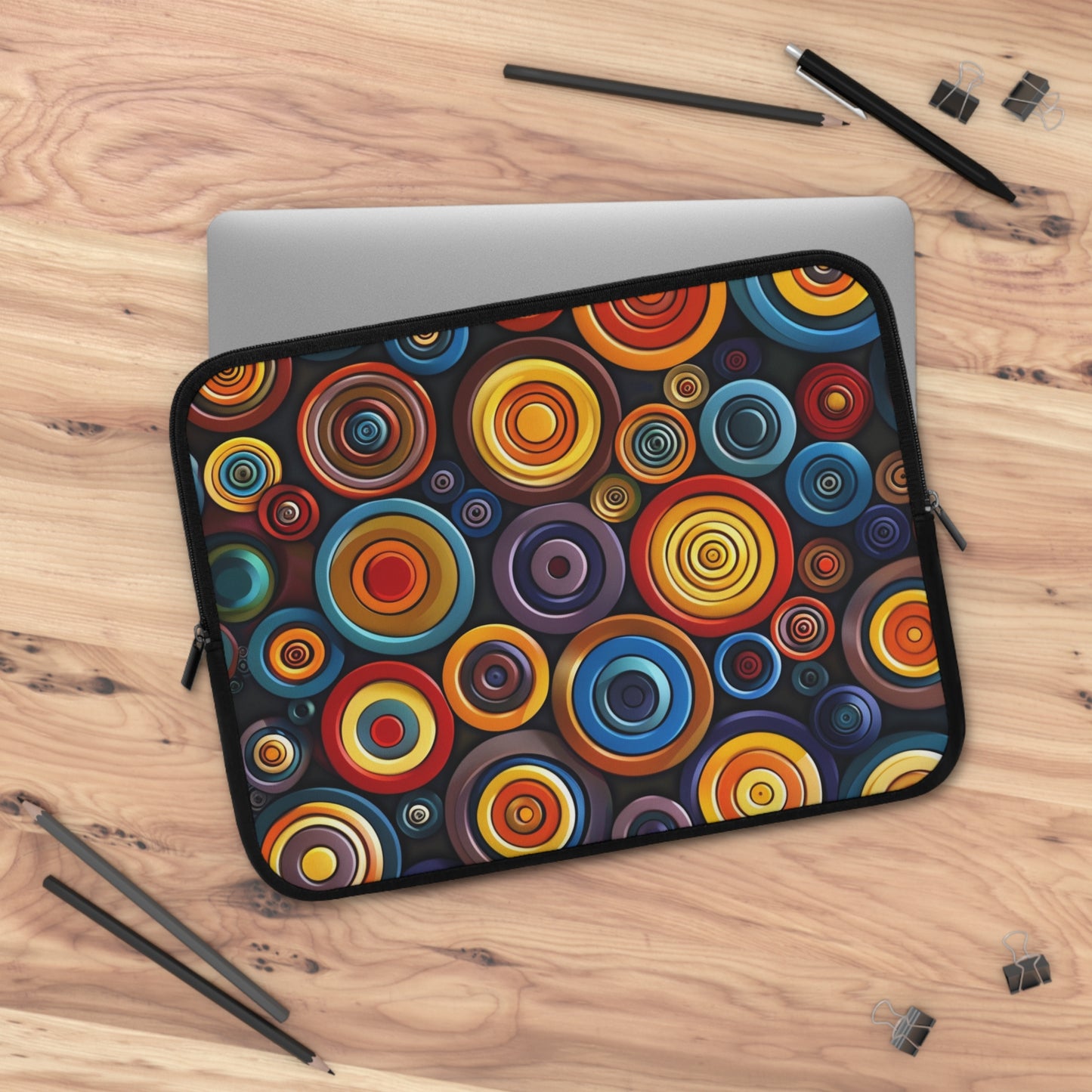 Abstract Decorative Circles Pattern