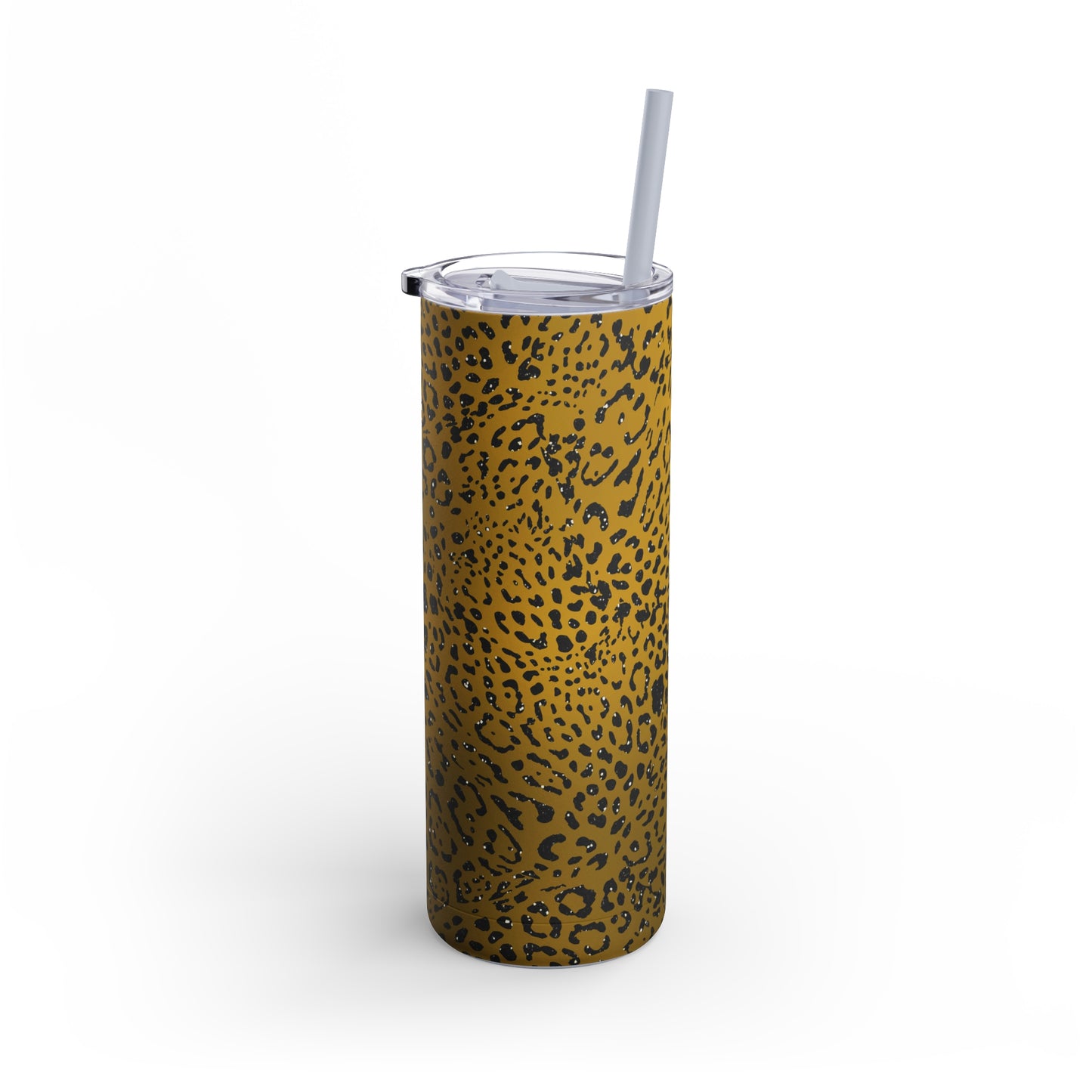 Animal Print Amber 03 - 20oz Skinny Matte Tumbler