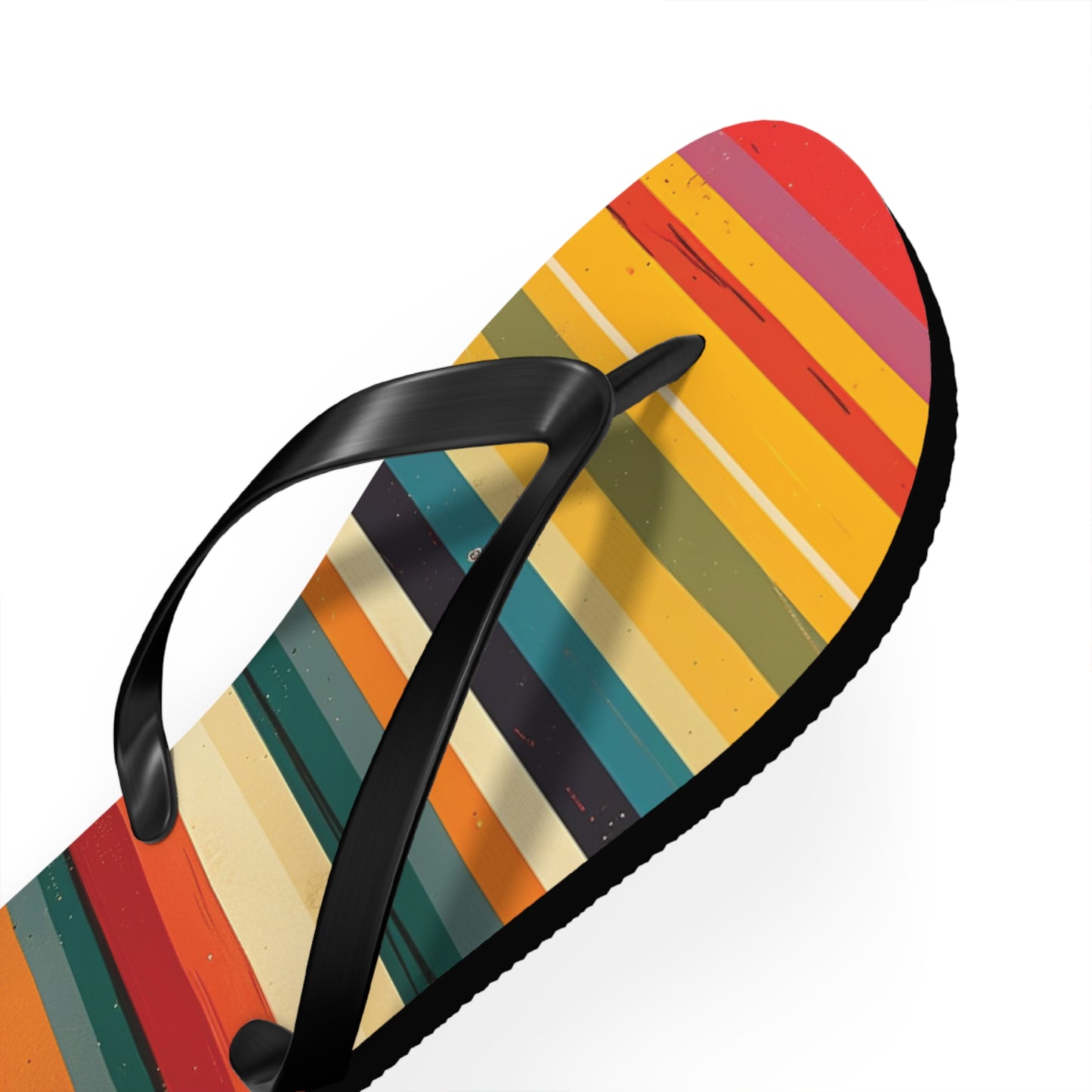 Colorful Stripes  Flip-Flops