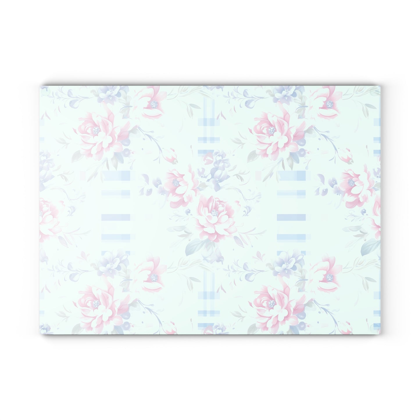 Floral Glass Cutting Board