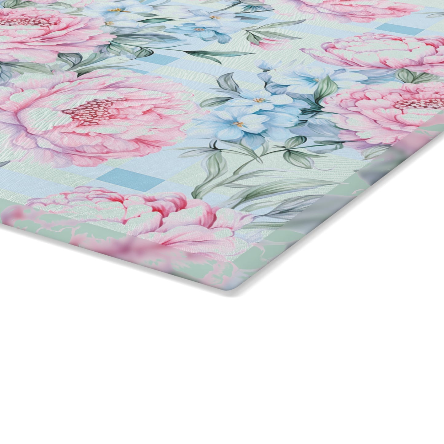 Floral Glass Cutting Board