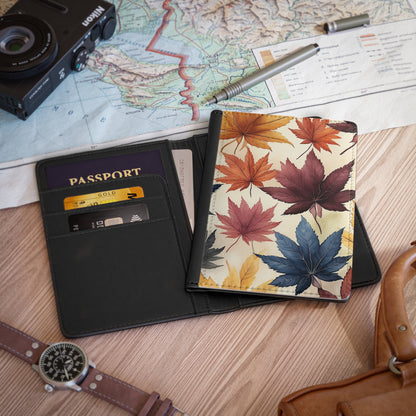 Autumn Flowers Passport Cover