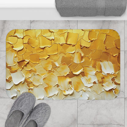 Abstract Print Bath Mat