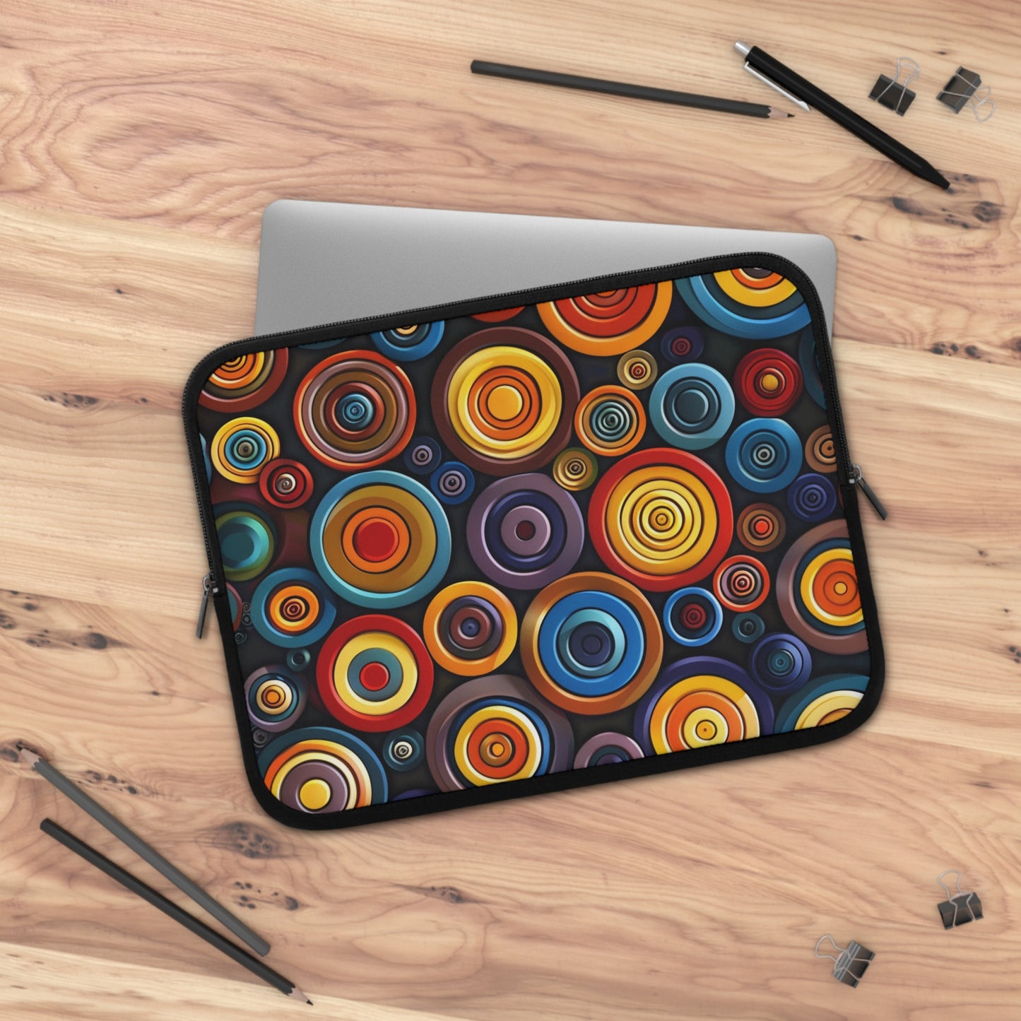 Abstract Decorative Circles Pattern