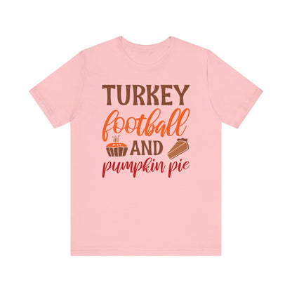 Turkey Football and Pumpkin Pie