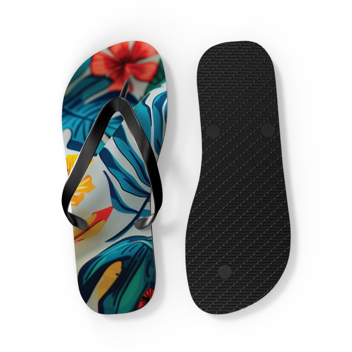 Abstract Tropics Pattern Flip-Flops