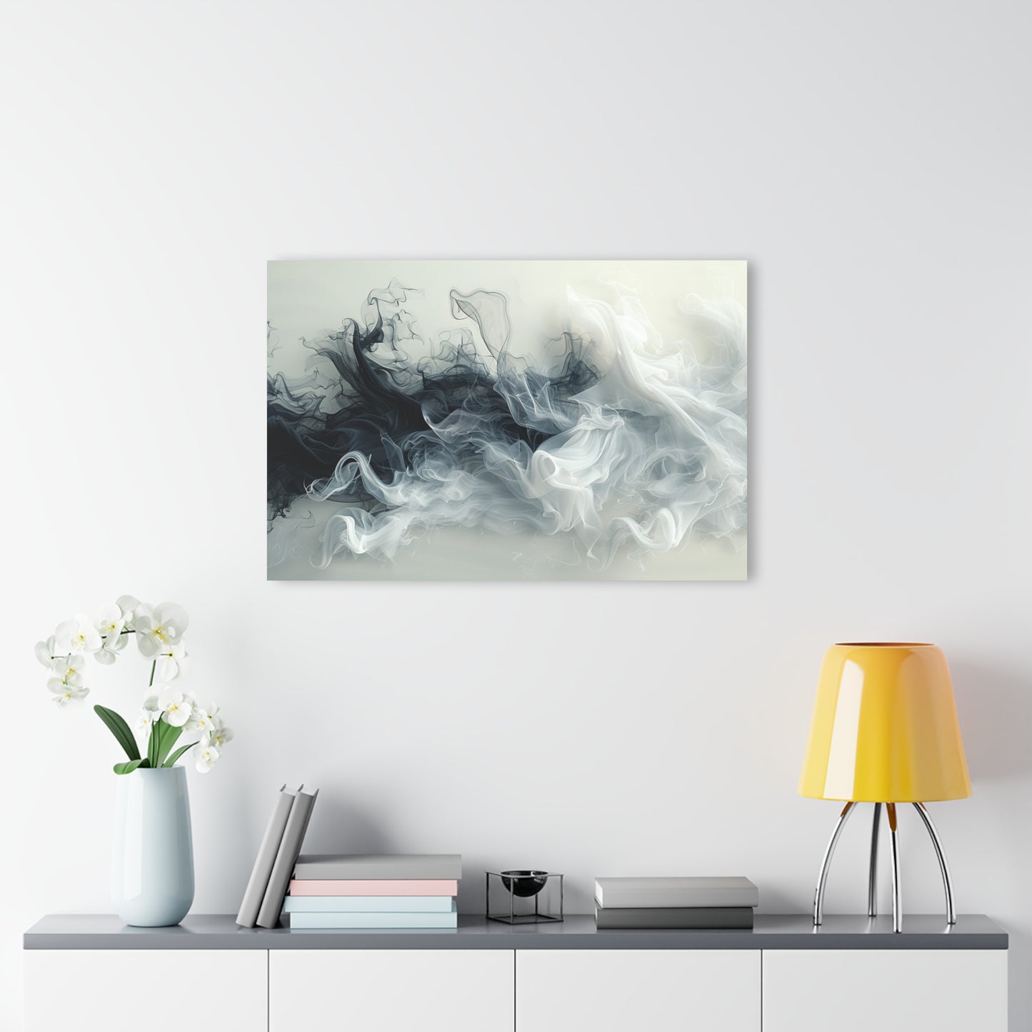 Fluid Smoke Art Acrylic Print