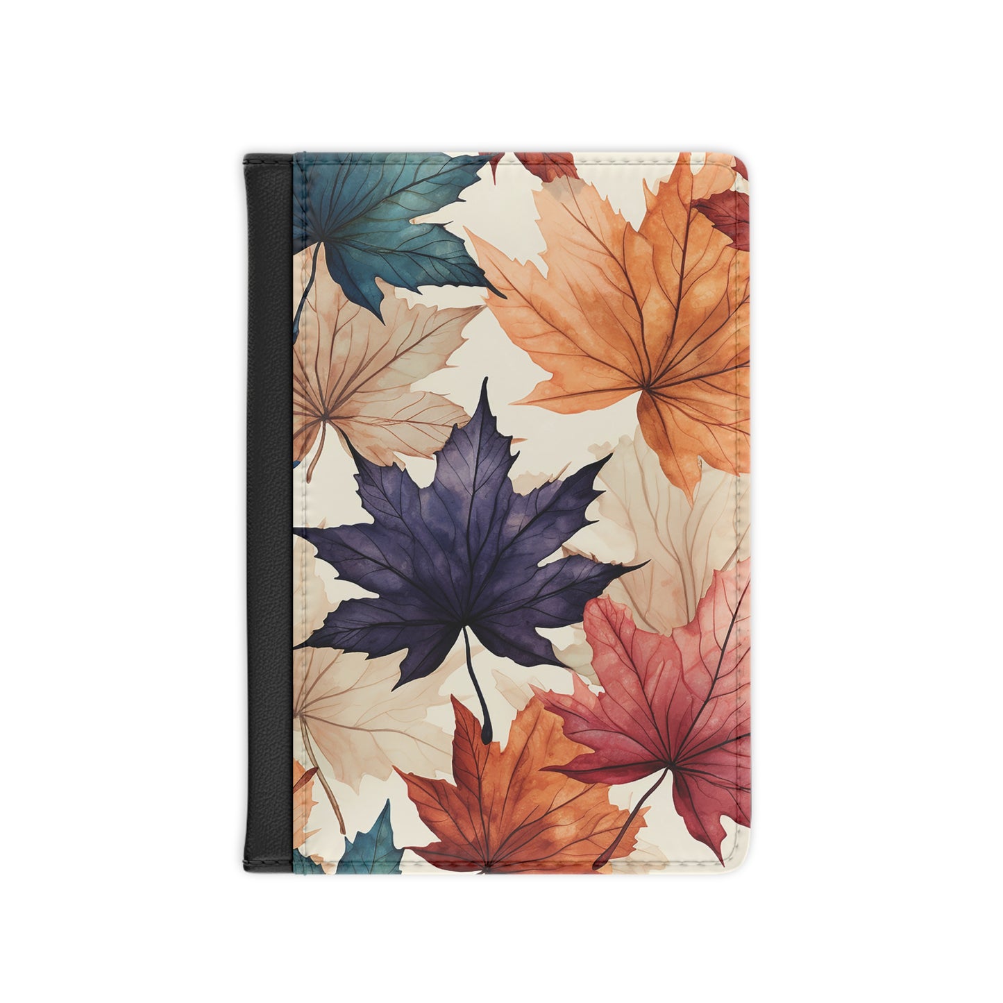 Autumn Flowers Passport Cover