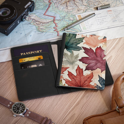 Autumn Flowers Passport Cover