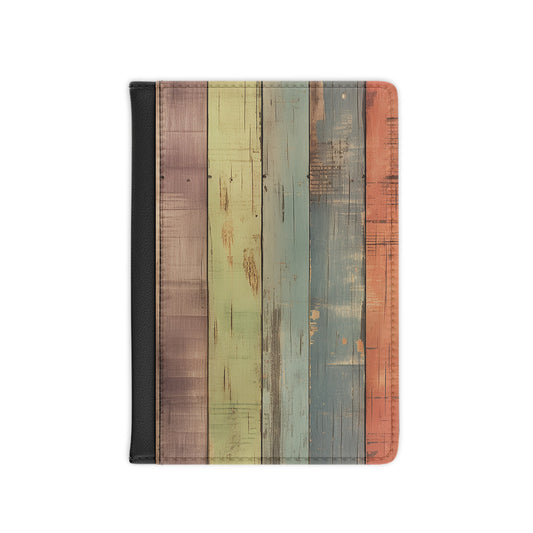 Wooden Print Passport Cover 9