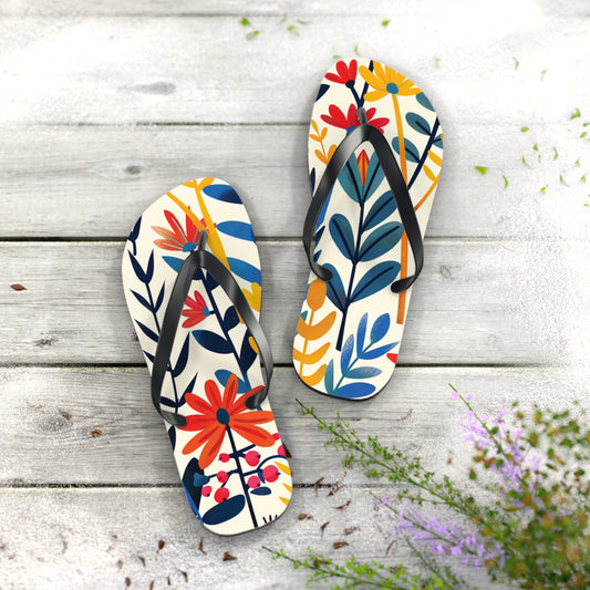 Garden Plants Flip-Flops