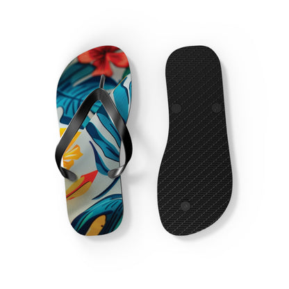 Abstract Tropics Pattern Flip-Flops