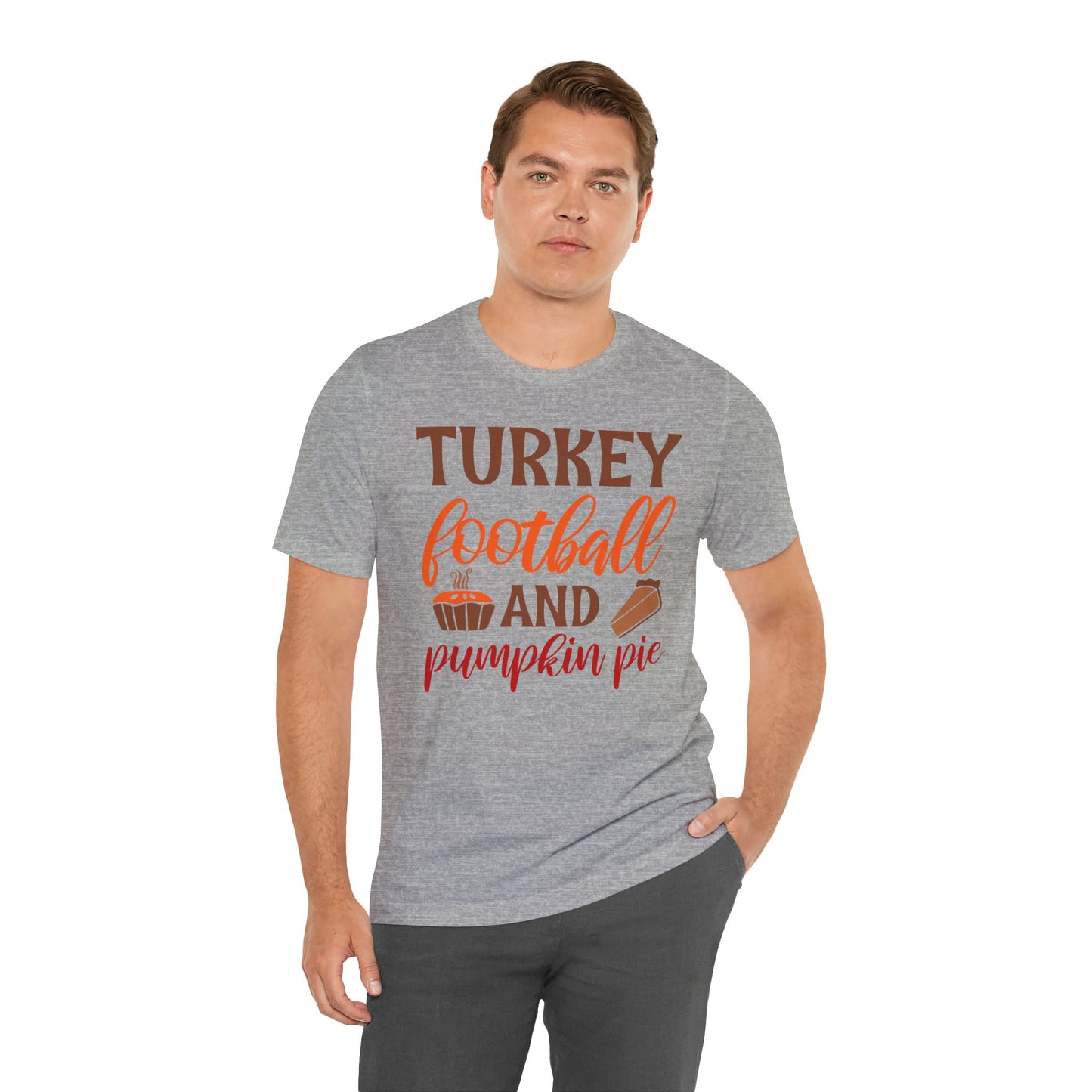 Turkey Football and Pumpkin Pie