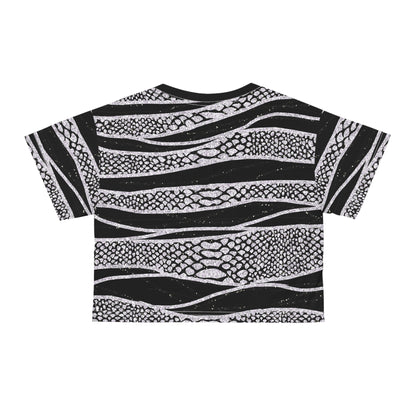 Animal Print (AOP) Crop Tee