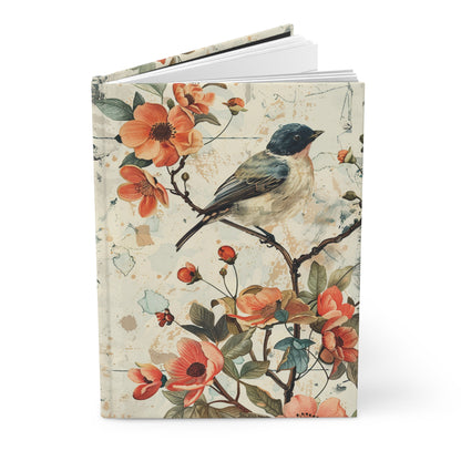 Vintage Prints Hardcover Journal