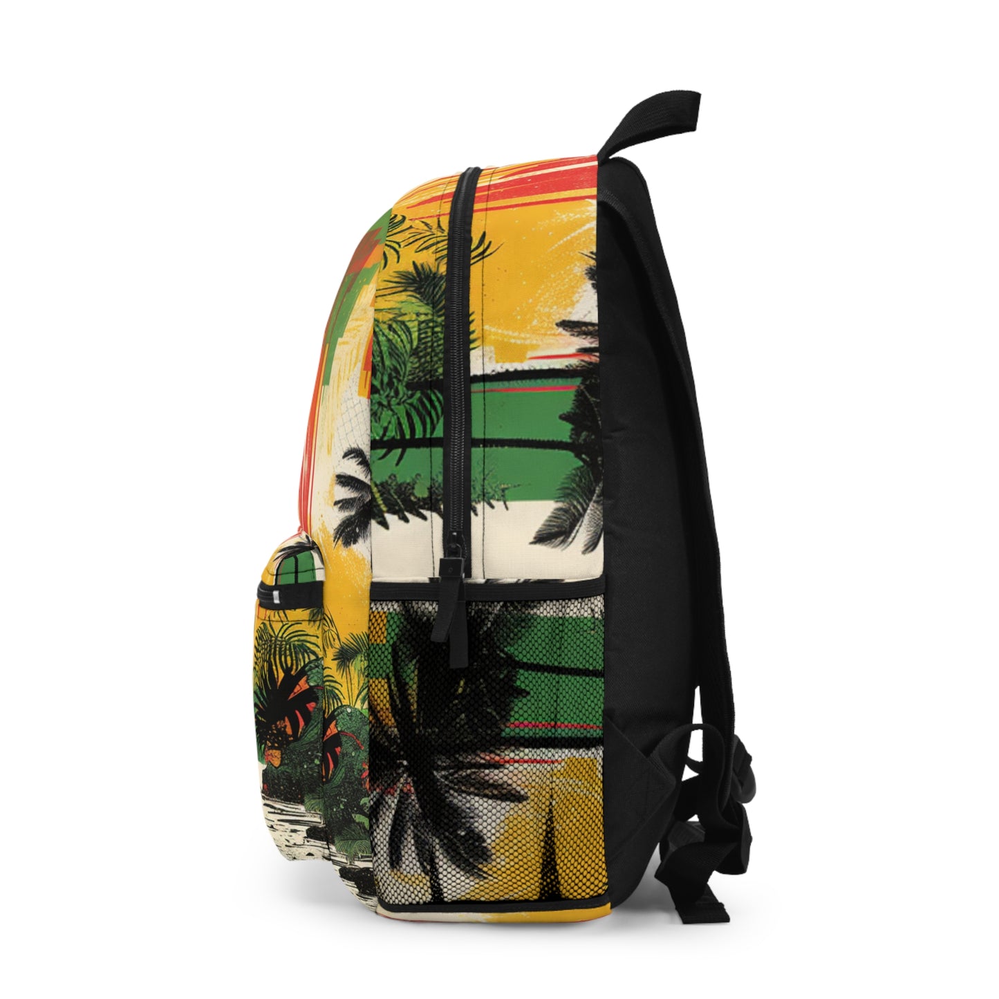 Tropical Print Back-Pack