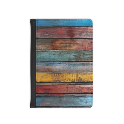 Wooden Print Passport Cover 10