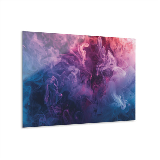 Fluid Smoke Art Acrylic Print