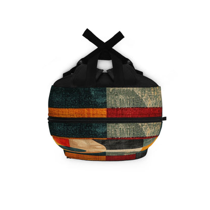 Vintage Print Back-Pack