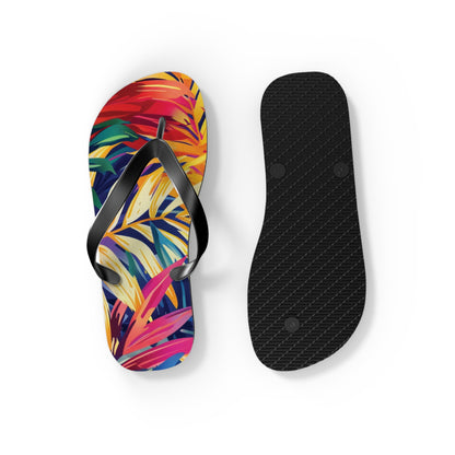 Abstract Tropics Pattern Flip-Flops