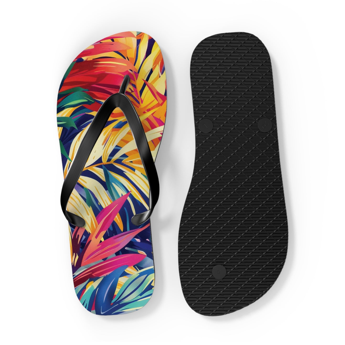 Abstract Tropics Pattern Flip-Flops