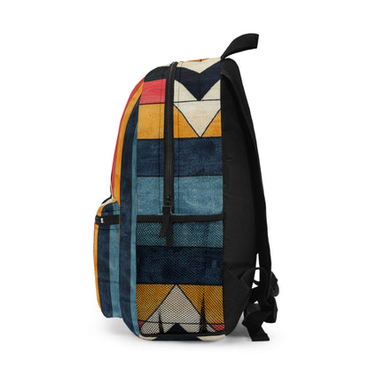 Vintage Print Back-Pack