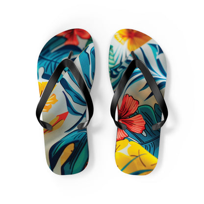 Abstract Tropics Pattern Flip-Flops