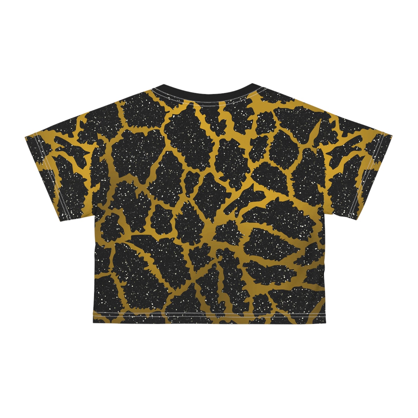 Animal Print (AOP) Crop Tee