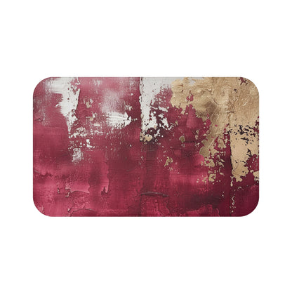 Abstract Print Bath Mat