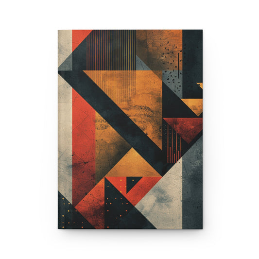 Geometric Patterns Hardcover Journal