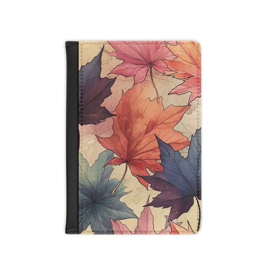 Autumn Flowers Passport Cover