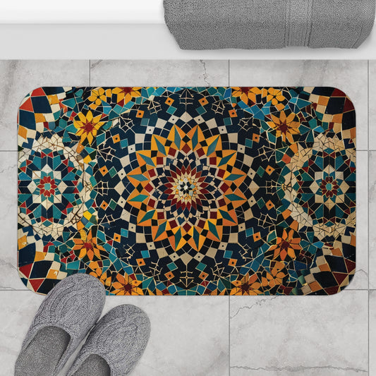 Moroccan Art Bath Mat