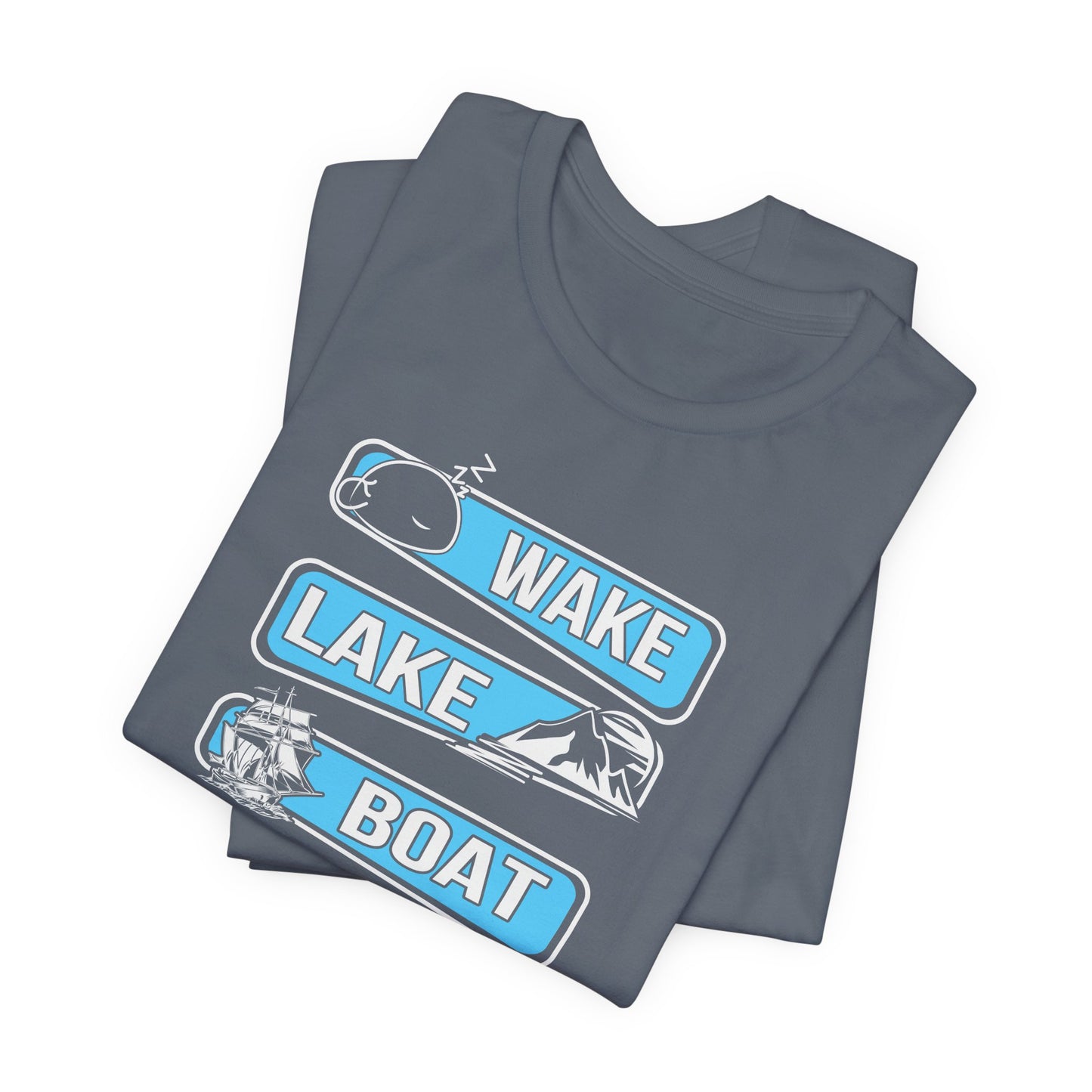 Wake, Lake, Boat, Surf