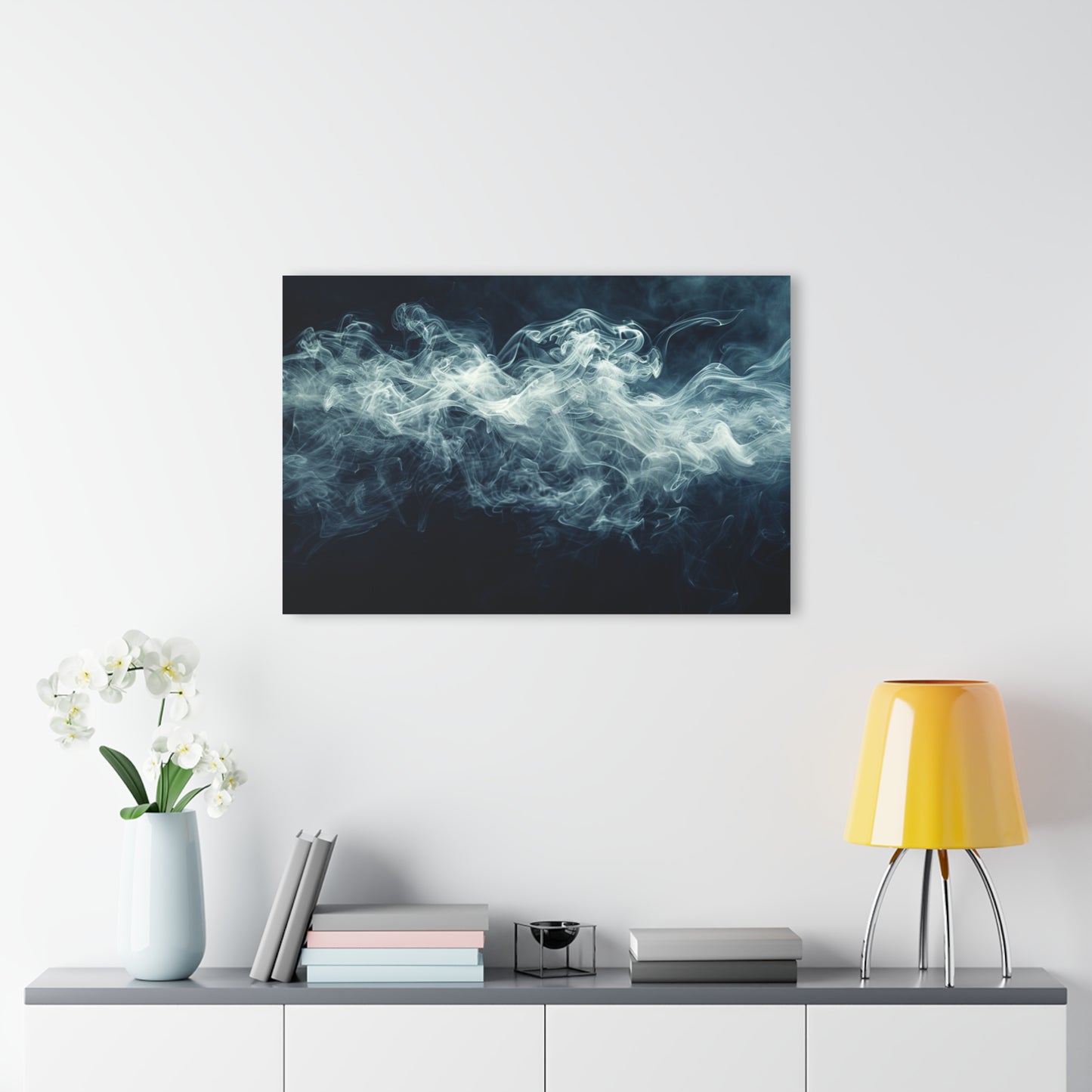 Fluid Smoke Art Acrylic Print