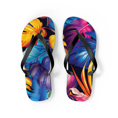 Abstract Tropics Pattern Flip-Flops