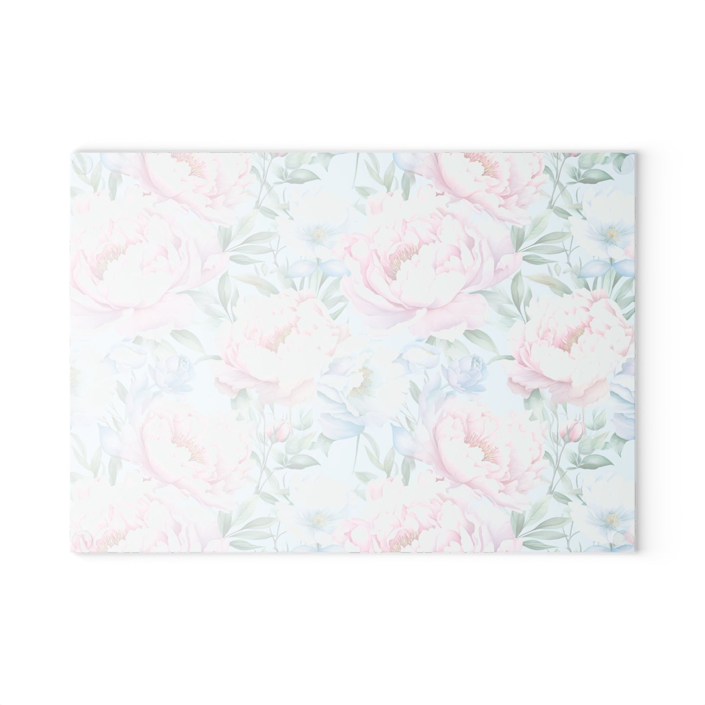 Floral Glass Cutting Board